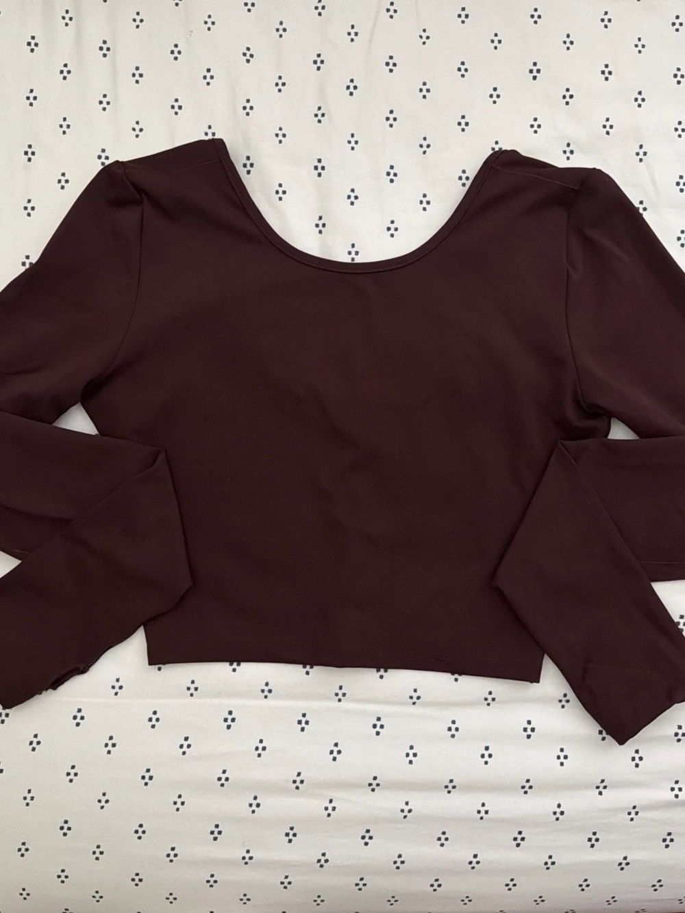 Madewell Nude Scoop Neck Long Sleeve Top - Picture 6 of 7